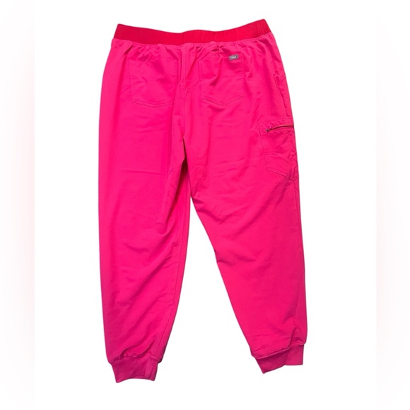 FIGS Technical Scrub Pink Joggers Size 4XL/T PO 4220 - Picture 2 of 4